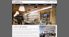 Desktop Screenshot of luminux.com.hk